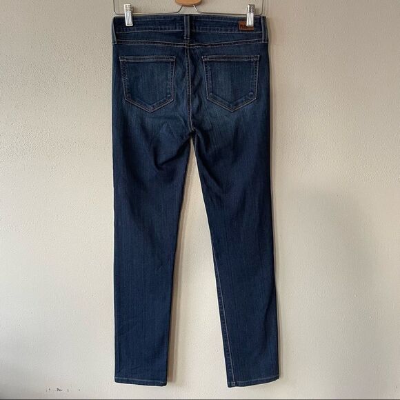 Paige Dark Blue Skyline Skinny Jeans - Size: 26 - Picture 7 of 7